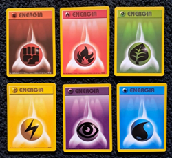 Lotto carte pokemon energie set base italiano NM ITA - Image 1