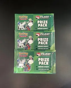 Play! Pokemon Prize Pack Series 8 {SEALED} Booster Packs x 50 Packs Free Ship ! - Image 2