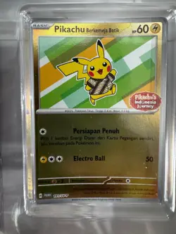 Pokemon Pikachu Indonesia Journey Batik Promo Box sealed - Image 3