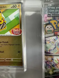Pokemon Pikachu Indonesia Journey Batik Promo Box sealed - Image 5