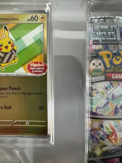 Pokemon Pikachu Indonesia Journey Batik Promo Box sealed - Image 4