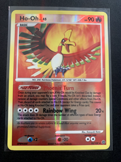 2007 Pokemon Diamond & Pearl Secret Wonders 10 Ho-oh-reverse Foil - Image 1