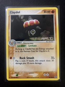 2005 Pokemon EX Emerald 24 Claydol-reverse Foil - Image 1