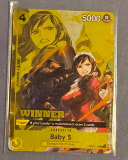 Baby 5 OP12-112 (Winner Pack 2026 Vol.1) - One Piece TCG English NM/M Yellow 4c - Image 1