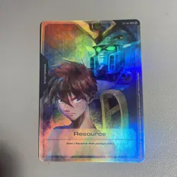 Gundam TCG Card Game -RP-001 - Resource Promo, Heero Yuy - Non-Foil - English - Image 1