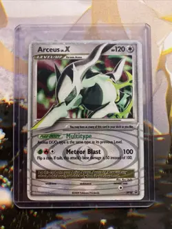 Arceus LV.X DP56 Black Star Promotional Holo Pokemon Card TCG - Image 1