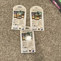 Disney Lorcana: Archazia's Island Booster Pack 3 - 12 Cards Each - 2 OPENED 4050368981721 - Image 2