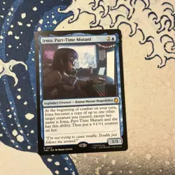 Irma, Part-Time Mutant Commander: Teenage Mutant Ninja Turtles NM MTG Non-Foil - Image 1