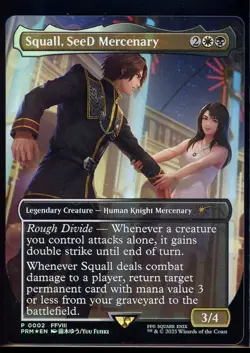 Squall, SeeD Mercenary P 0002 Standard Showdown Promo MTG: Final Fantasy - NM+ - Image 1