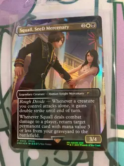 Squall, SeeD Mercenary P 0002 Standard Showdown Promo MTG: Final Fantasy - NM+ - Image 4