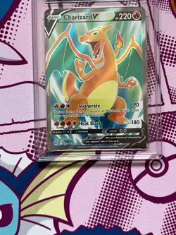 Pokemon TCG - Charizard V 153/172 - Brilliant Stars - Full Art - Graded - ACE 10 - Image 3