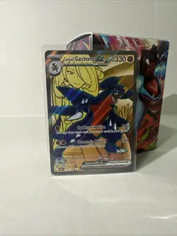 Pokemon TCG Cynthia's Garchomp EX 215/182 Full Art Destined Rivals Near Mint - Image 1