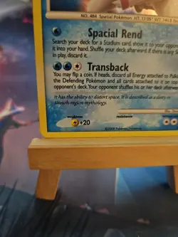 Pokemon Palkia TCG LV. 67 Diamond & Pearl DP27 Holo Rare Black Star Promo LP - Image 5
