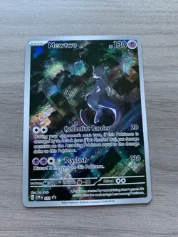 Mewtwo SVP 052 Scarlet Violet 151 Black Star Promo Pokemon TCG - Image 2