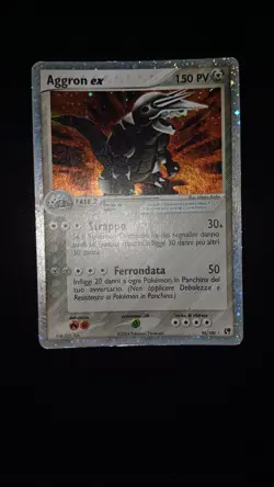 POKEMON AGGRON EX HOLO EX SANDSTORM 95/100 ITA LP NO SHINING CRYSTAL CHARIZARD - Image 1