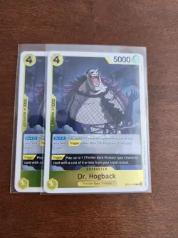 2x OP14-110 Dr Hogback One Piece TCG NM Canadian Seller - Image 1