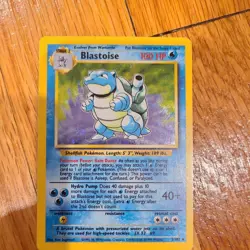 1999 Blastoise Holo Rare Pokemon Card TCG 2/102 Base Set Near Mint - Image 1