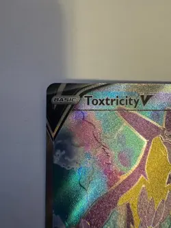 Toxtricity V 182/192 TCG Rebel Clash NM Full Art Ultra Rare Pokemon Card - Image 4