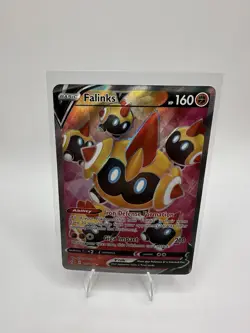 Falinks V 185/192 Rebel Clash Full Art Ultra Rare Holo Pokemon Card NM - Image 1