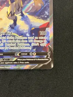Zeraora V (Alternate Full Art) 166/198 Chilling Reign Holo Pokemon Card - Image 4