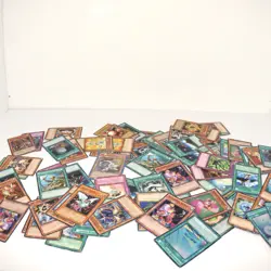 BULK Some Vintage 1996 YUGIOH Card Lot Holos Rares Nice Condition - Image 1