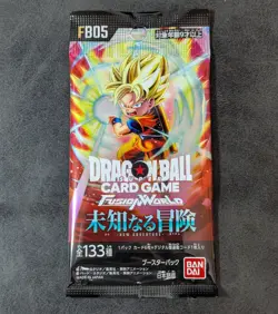 1 pack Dragon Ball Super Card Game Fusion World FB05 Unknown Adventure JAPANESE - Image 1