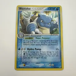 Blastoise 14/100 EX Crystal Guardians Holo Rare Pokemon Card DMG - Image 1