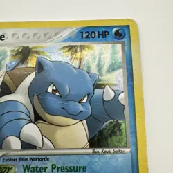 Blastoise 14/100 EX Crystal Guardians Holo Rare Pokemon Card DMG - Image 4