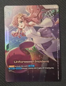 Gundam Card Game - Unforeseen Incident Promo Winner ST01-014 English - Image 1