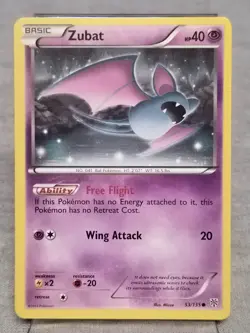 Zubat - #53/135 - Non-Holo Common - Pokemon Card-LP - Image 1