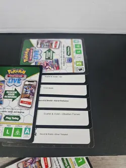 Pokemon TCG 500+ Code Cards Bulk Lot Unused Codes Multiple Sets - Image 2