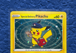 Special Delivery Pikachu SWSH074 SWSH: Sword & Shield Promo Cards Holo NM - Image 3