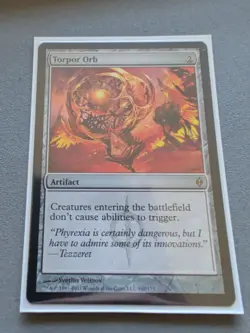 Torpor Orb NPH #162 Magic the Gathering Near Mint - Image 1