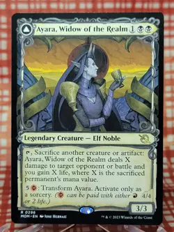 Ayara, Widow of the Realm (296/481) March of the Machine NM - Image 1