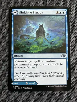 Sink into Stupor / Soporific Springs - Modern Horizons 3 - MTG MH3 0241 U NM - Image 1