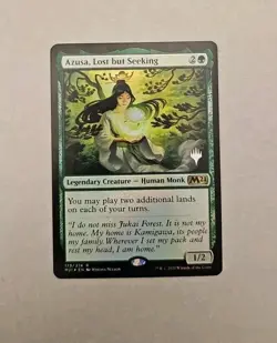 Azusa, Lost but Seeking Promo Pack: Core Set 2021 Foil - Image 1