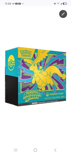 lot of 2 Pokemon Center Ascended Heroes Elite Trainer Box ETB Sealed - Image 1