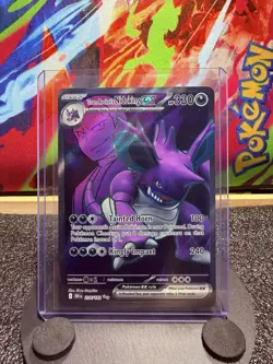 Pokemon Team Rocket's Nidoking EX 216/182 Sv10: Destined Rivals Ultra Rare Holo - Image 1