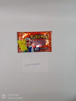 Pokemon Topps Tv Animation Series 1999 RED LOGO Factory Sealed 4TH LAST PACK - Image 3