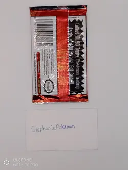 Pokemon Topps Tv Animation Series 1999 RED LOGO Factory Sealed 4TH LAST PACK - Image 4