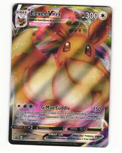 Eevee VMAX SWSH087 Promo 2019 SWSH Black Star Pokemon LP - Image 1