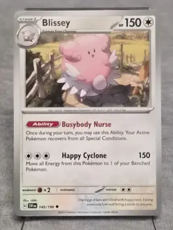 💥Pokemon - Blissey - 145/198 - Uncommon - Scarlet & Violet Base Set -💥 - Image 1