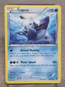 Lapras 28/122 Pokemon TCG XY Breakpoint Uncommon LP - Image 1
