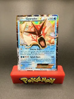 Pokemon TCG Shiny Gyarados EX XY106 Holo Rare Black Star Promos LP/NM-c - Image 1
