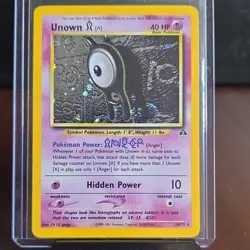 Pokemon Unown [A] 14/75 Neo Discovery Holo Rare Unlimited 2001 Card - Image 1