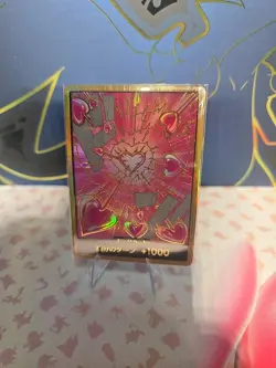 DON !! Card Boa Hancock gold Japanese ONE PIECE Card The Best Vol.2 - Image 1