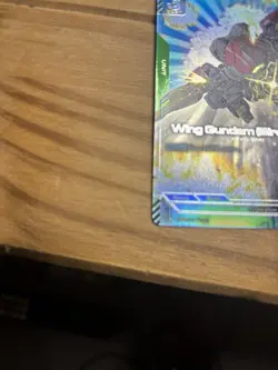 Wing Gundam (Bird Mode) Alternate Art Winner Foil ST02-002 C+ NM - TCG Card Game - Image 5