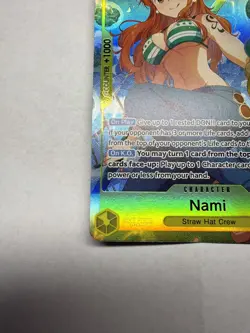 One Piece Card Game Nami SR Alt Art EB03-053 English NM Heroines Edition - Image 3