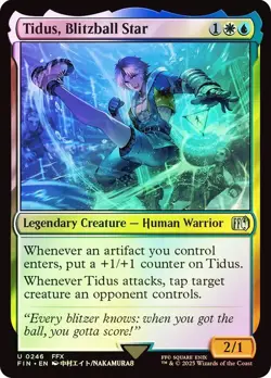 Foil Tidus, Blitzball Star [FINAL FANTASY] MTG - Image 1