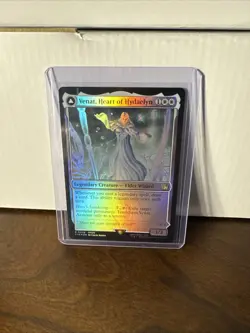 MTG - Venat, Heart of Hydaelyn Final Fantasy Foil NM Pack Fresh - Image 1